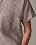 Women's Linen Shirt - Sunset